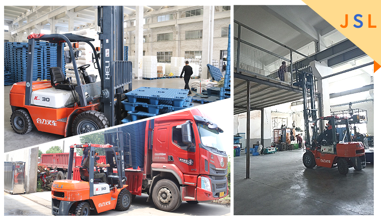 九腳吹塑托盤配合叉車使用，這9個注意點要當(dāng)心