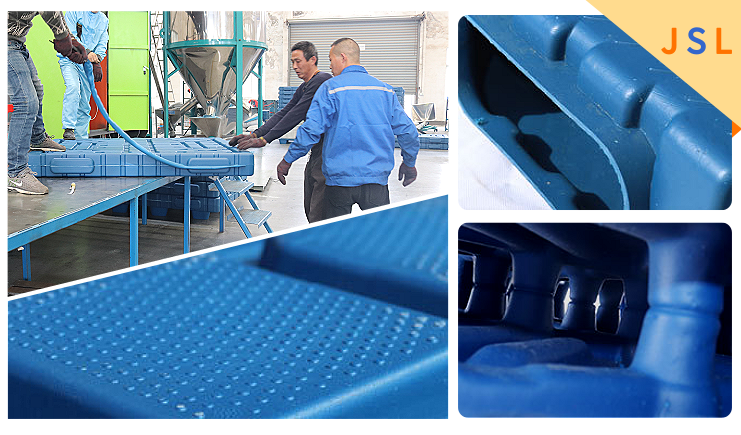 中空吹塑托盤的成型溫度及結(jié)構(gòu)，對(duì)承重的影響