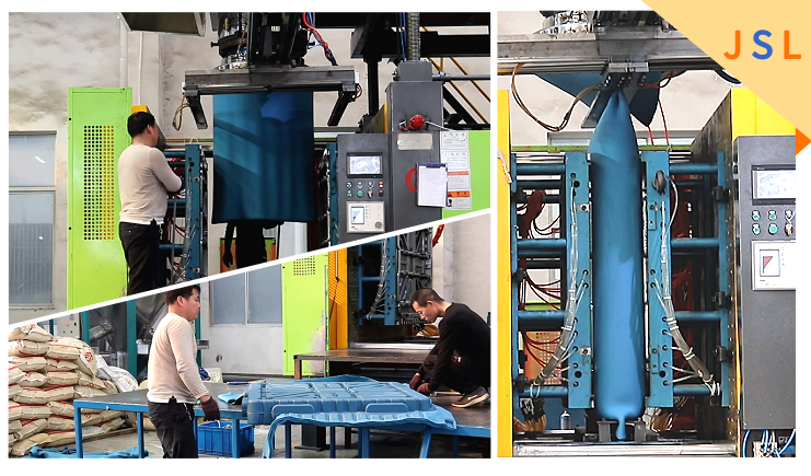 中空吹塑托盤生產(chǎn)加工過程如何？