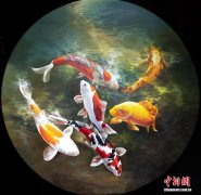 中国小画家“对画”比利时大画家